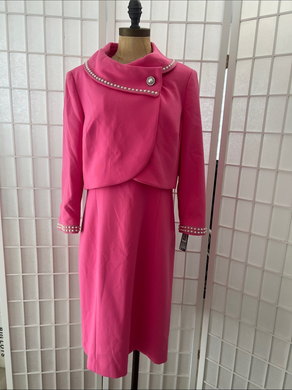 Tahari Arthur S. Levine Women’s Dress and Jacket Set Size 12 NWT